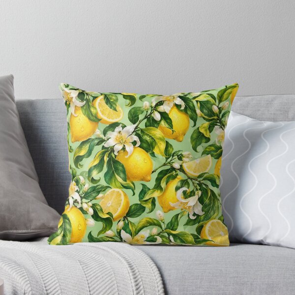 Item preview, Lemon Blossom Botanical Pattern – Citrus Garden Aesthetic designed and sold by IRON SIREN.