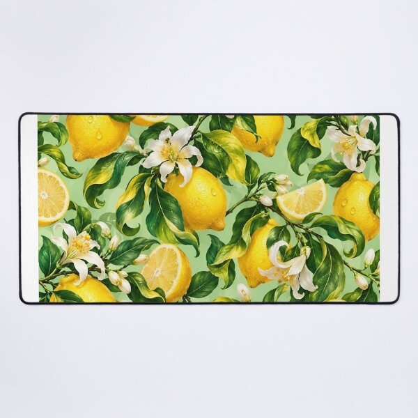 Item preview, Lemon Blossom Botanical Pattern – Citrus Garden Aesthetic designed and sold by IRON SIREN.