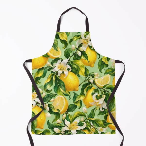 Item preview, Lemon Blossom Botanical Pattern – Citrus Garden Aesthetic designed and sold by IRON SIREN.