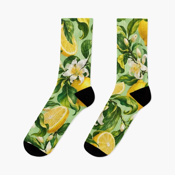 Item preview, Lemon Blossom Botanical Pattern – Citrus Garden Aesthetic designed and sold by IRON SIREN.