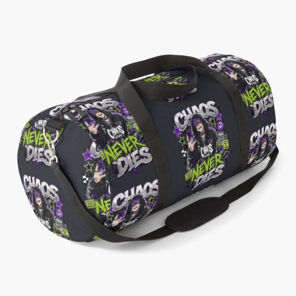 Item preview, Edgy Dark Anime Boy Chaos Never Dies Streetwear designed and sold by CloudyCatArt.
