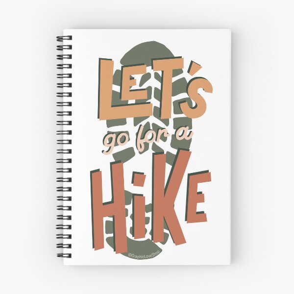 Item preview, Let's go for a Hike © GraphicLoveShop designed and sold by Graphic Love Shop.