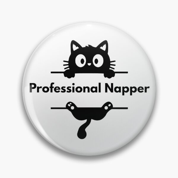 Item preview, Professional napper funny cat design. designed and sold by esmadesigns.