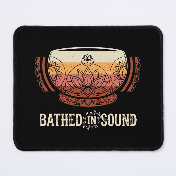 Item preview, Sound Bath Singing Bowl Boho Lotus Mandala Linework designed and sold by Osmose-Studio.