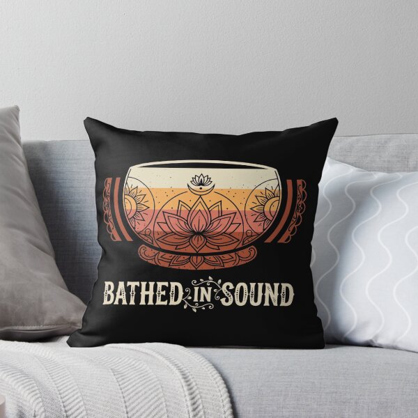 Item preview, Sound Bath Singing Bowl Boho Lotus Mandala Linework designed and sold by Osmose-Studio.