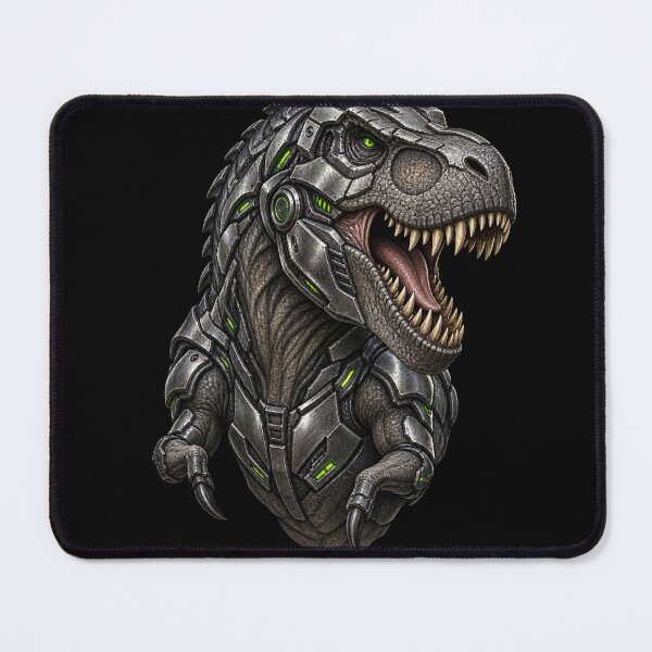 Item preview, Cyberpunk T-Rex — Armored Mechanical Predator designed and sold by Dovarune.