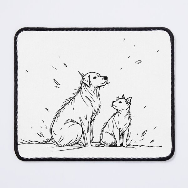 Item preview, A Celebration of Canine and Feline Bond designed and sold by Helios Be. Lavsh.