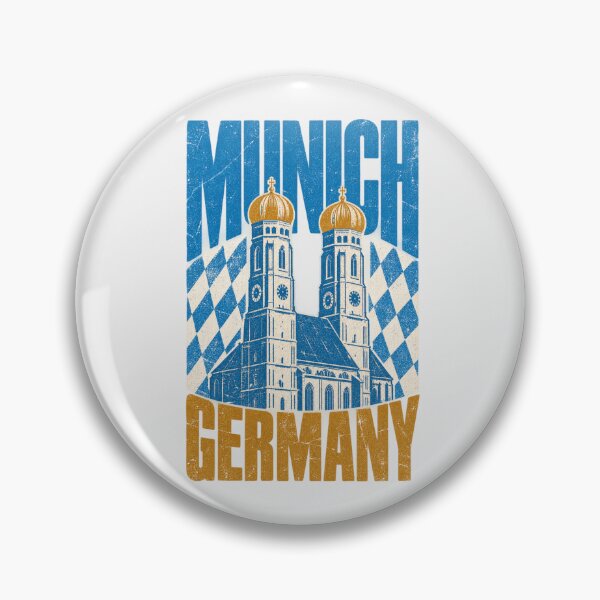 Item preview, Munich Germany Frauenkirche Bavarian Vintage designed and sold by Yellowriversss.