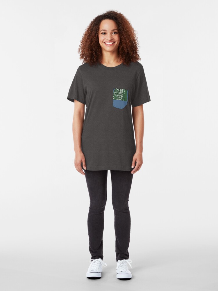 Alternate view of Hanky Code - Dad/Son Slim Fit T-Shirt