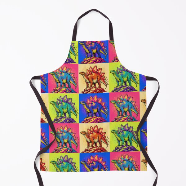 Item preview, Stegosaurus Pop Art Style designed and sold by cbfineart.
