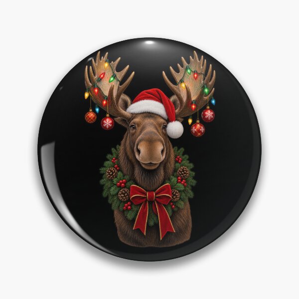 Item preview, Christmas Moose designed and sold by RockitBaby.