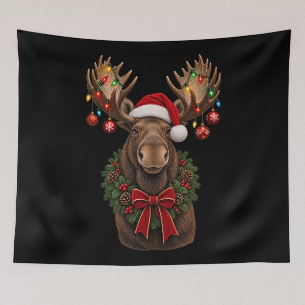 Item preview, Christmas Moose designed and sold by RockitBaby.