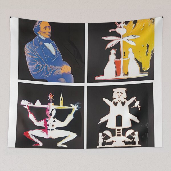 Item preview, Hans Christian Andersen (F. & S. II.398-401) (complete set) - Print by Andy Warhol designed and sold by stevengrossman.