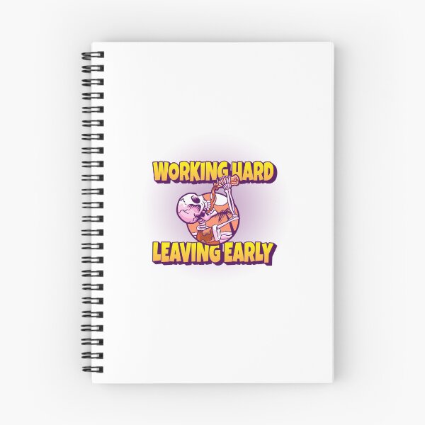Item preview, Working Hard - Leaving Early  designed and sold by CreationsbYKz.