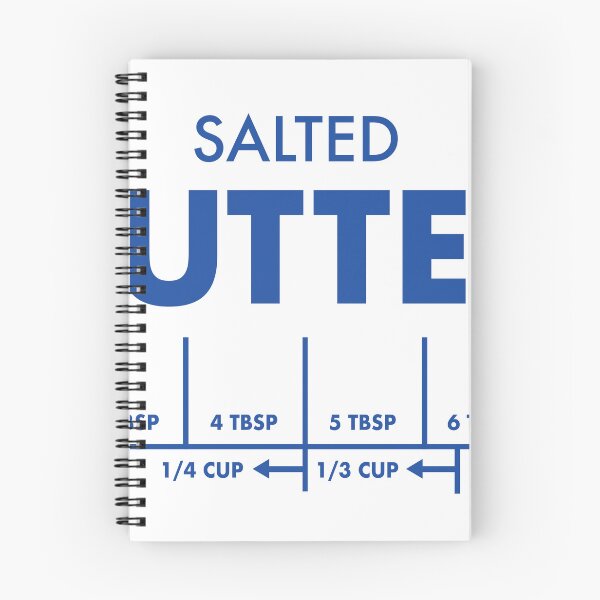 Item preview, Salted Butter Measuring Guide Label designed and sold by remoteart.