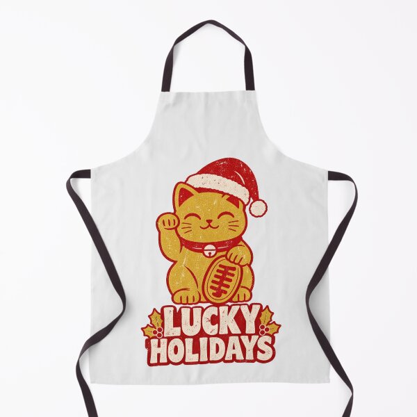Item preview, Maneki Neko Lucky Cat Christmas Santa designed and sold by Yellowriversss.