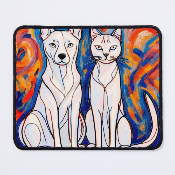Item preview, A Celebration of Canine and Feline Bond #3 designed and sold by Helios Be. Lavsh.