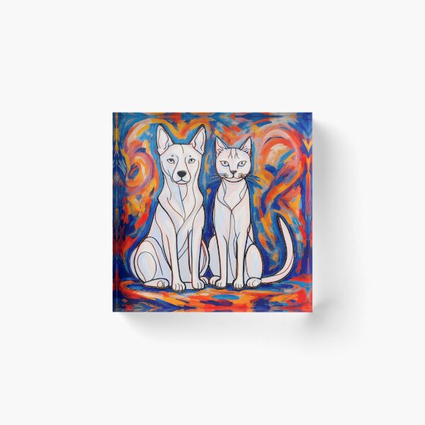 Item preview, A Celebration of Canine and Feline Bond #3 designed and sold by Helios Be. Lavsh.