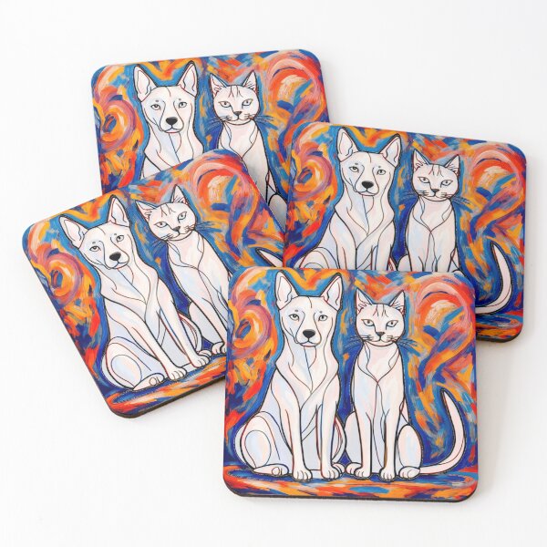 Item preview, A Celebration of Canine and Feline Bond #3 designed and sold by Helios Be. Lavsh.