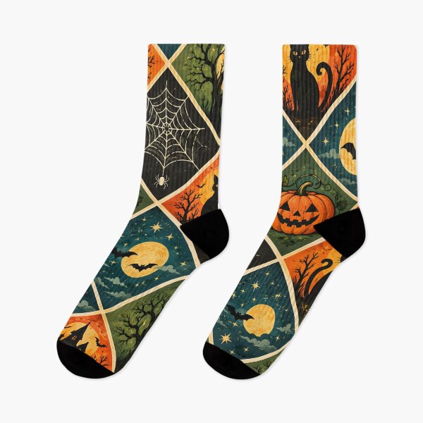Item preview, Halloween pattern designed and sold by trendspatterns.