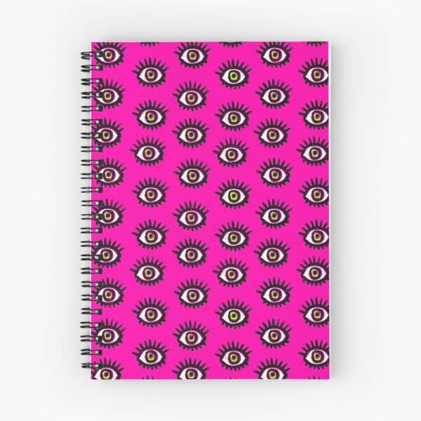 Item preview, Hot Pink Eyes Pattern | Punk Pop Art designed and sold by Multiply 6 by 9.