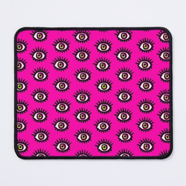 Item preview, Hot Pink Eyes Pattern | Punk Pop Art designed and sold by Multiply 6 by 9.