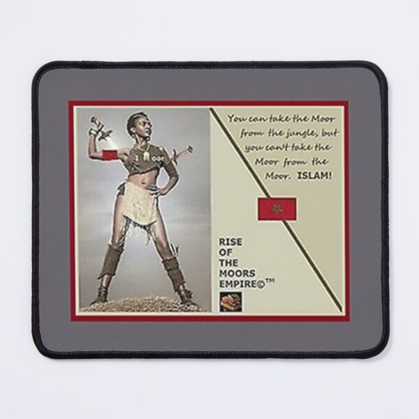 Item preview, Mu’ur (UM) Empire™ al-Benhadiel©™ design, I M oor, gray background designed and sold by HardyKnitDesign.