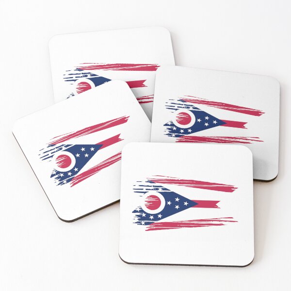 Item preview, Ohio Distressed Flag Veteran Gift Military Pride OH designed and sold by shitpostee.