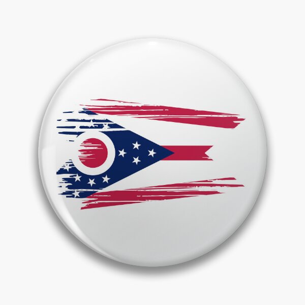 Item preview, Ohio Distressed Flag Veteran Gift Military Pride OH designed and sold by shitpostee.