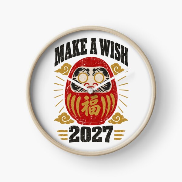 Item preview, Daruma Doll Make A Wish 2027 Japanese designed and sold by Yellowriversss.