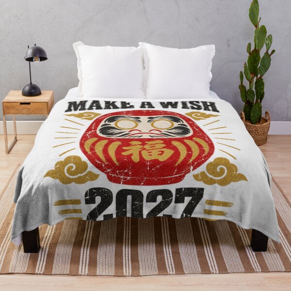 Item preview, Daruma Doll Make A Wish 2027 Japanese designed and sold by Yellowriversss.