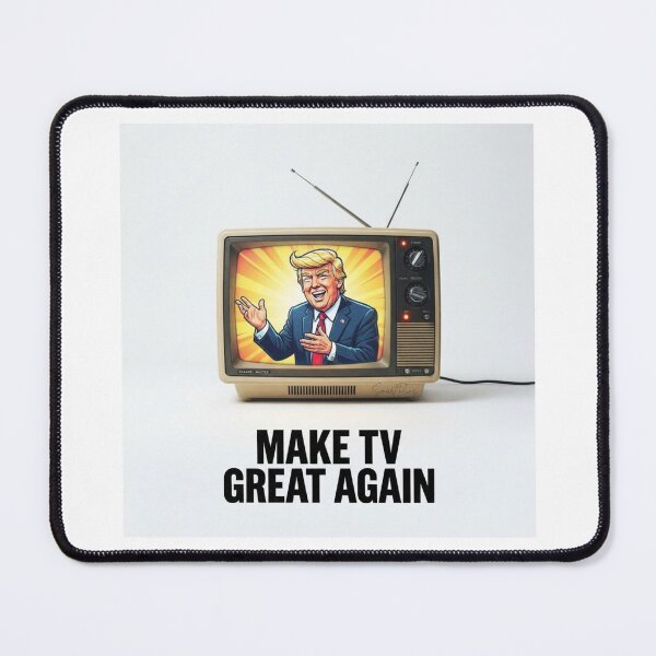 Item preview, Make TV Great Again Retro Sarcastic Television Satire designed and sold by SmartPuns.
