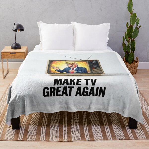 Item preview, Make TV Great Again Retro Sarcastic Television Satire designed and sold by SmartPuns.