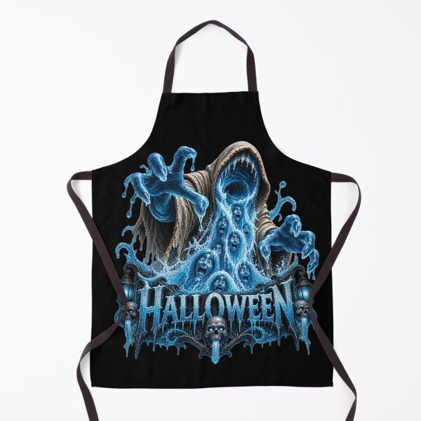 Item preview, Spooky Water Monster Halloween Phantom Horror Art designed and sold by M. Mamdouh Artworks.