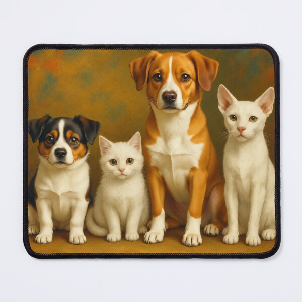 Item preview, A Celebration of Canine and Feline Bond #1 designed and sold by Helios Be. Lavsh.