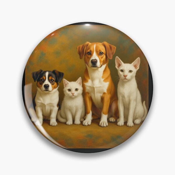 Item preview, A Celebration of Canine and Feline Bond #1 designed and sold by Helios Be. Lavsh.