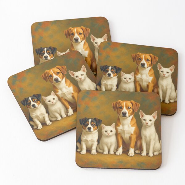 Item preview, A Celebration of Canine and Feline Bond #1 designed and sold by Helios Be. Lavsh.