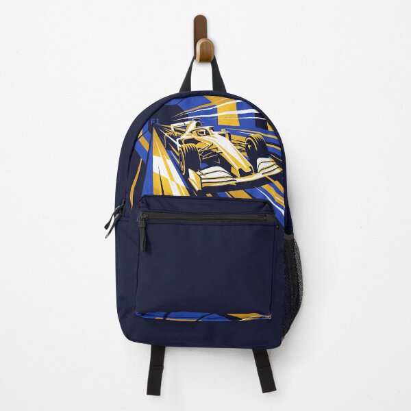 Item preview, F1 Racing Car Speed Tunnel Blue Yellow Motorsport Graphic designed and sold by KiwiRider.