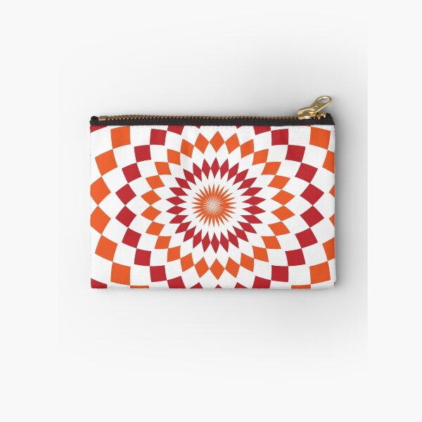 Item preview, Red and orange and cherry circular mandala consisting of rhombuses (colored diamonds). designed and sold by Tae Mi.
