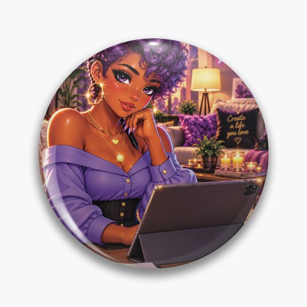Item preview, Graphic Designer - Purple designed and sold by Arlinda's Flavour.