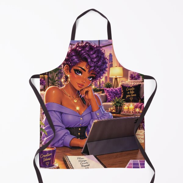 Item preview, Graphic Designer - Purple designed and sold by Arlinda's Flavour.