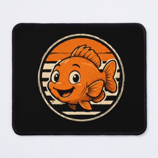 Item preview, friendly garibaldi fish designed and sold by Konvero.