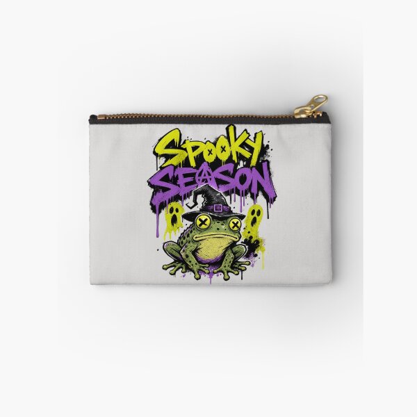 Item preview, Spooky Season Graffiti Frog T-Shirt | Dripping Lime Green Purple Witch Toad Gift designed and sold by illeN-Art-World.