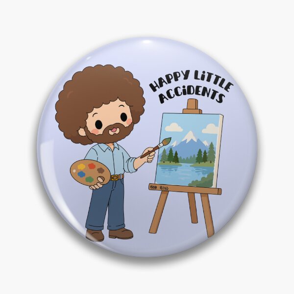 Item preview, Happy little accidents - bob ross designed and sold by PeachyLitchi.