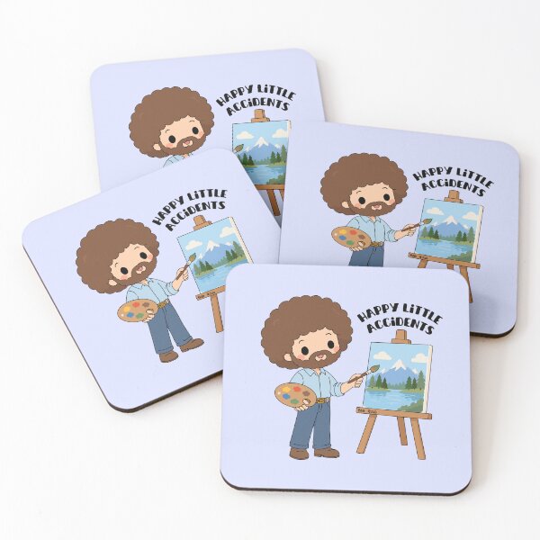 Item preview, Happy little accidents - bob ross designed and sold by PeachyLitchi.