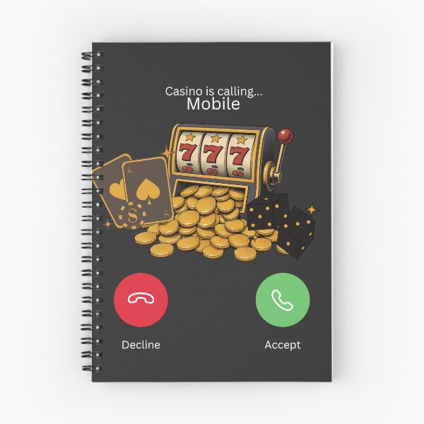 Aperçu de l'œuvre Casino Is Calling Mobile créée et vendue par Prettyproblemz.