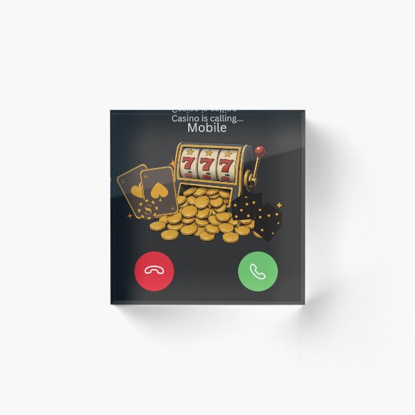 Item preview, Casino Is Calling Mobile designed and sold by Prettyproblemz.