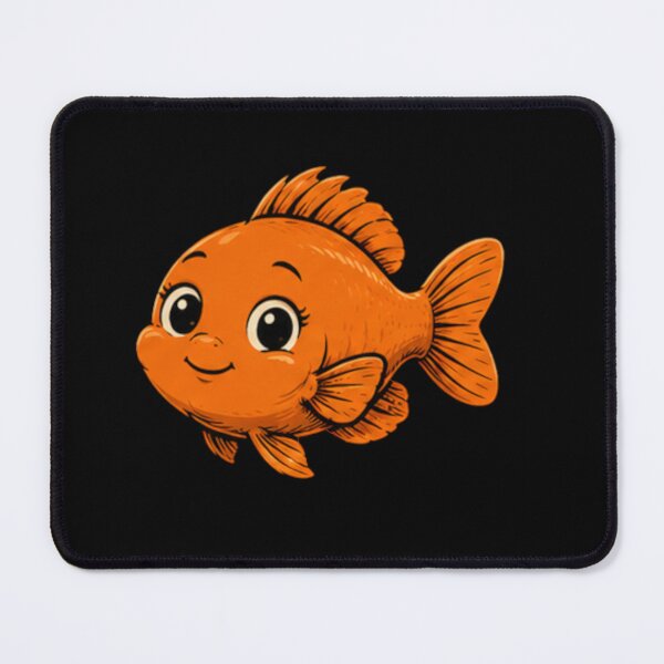 Item preview, Cute garibaldi fish designed and sold by Konvero.