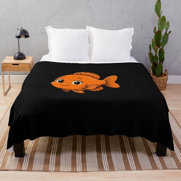 Item preview, Cute garibaldi fish designed and sold by Konvero.