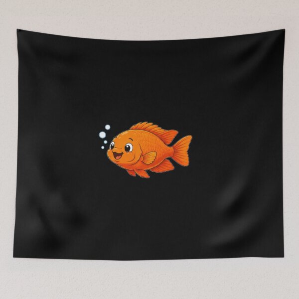 Item preview, Garibaldi fish bubble designed and sold by Konvero.